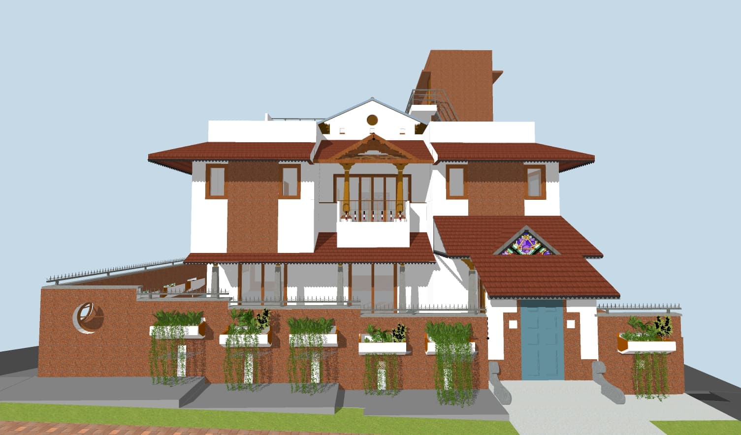 Tamil Chettinad House